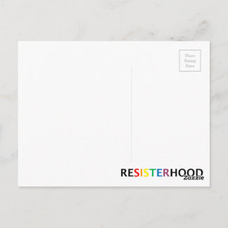 Het briefkaart van Resisterhood