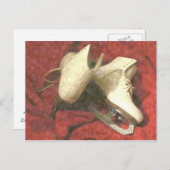 Het Briefkaart van schaatsen onbeweeglijk (Voorkant / Achterkant)