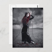 Het Briefkaart van "Sigillum Diaboli" (Voorkant / Achterkant)