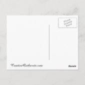 Het briefkaart van springplanken (Achterkant)