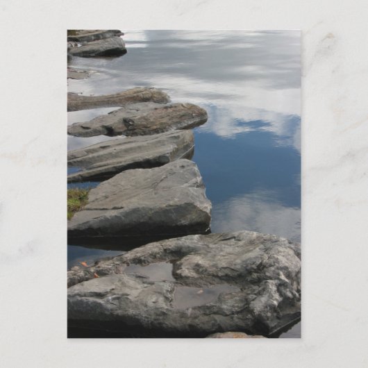 Het briefkaart van springplanken (Voorkant)