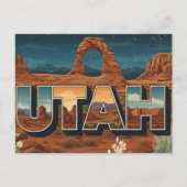 Het Briefkaart van Utah National Park - Night Sky (Voorkant)