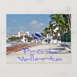 Het Briefkaart van Vallarta van Puerto