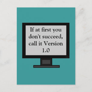 Het Briefkaart van versie 1.0