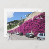 Het Briefkaart van Villefranche (Voorkant / Achterkant)