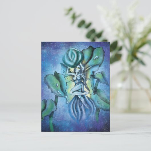 Het Briefkaart van Watersprite (Staand voorkant)