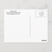 Het Briefkaart van Watersprite (Achterkant)