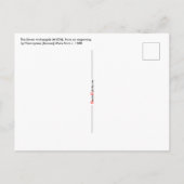 Het Briefkaart Zeven Archangels (M 034; Engraving) (Achterkant)