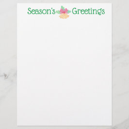 Het Briefpapier van Kerstmis van de Klokken van