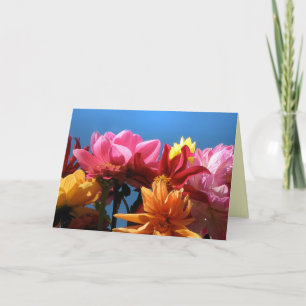Het briljante Moederdag van Dahlia's Kaart
