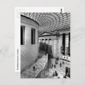 Het British Museum, Londen Briefkaart (Voorkant / Achterkant)