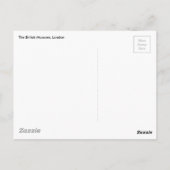 Het British Museum, Londen Briefkaart (Achterkant)