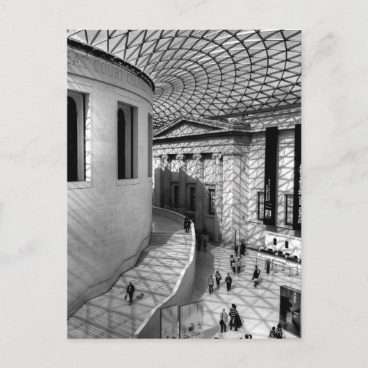Het British Museum, Londen Briefkaart (Voorkant)