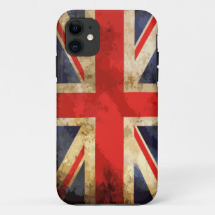Het Britse Ontwerp van de Vlag iPhone 11 Hoesje