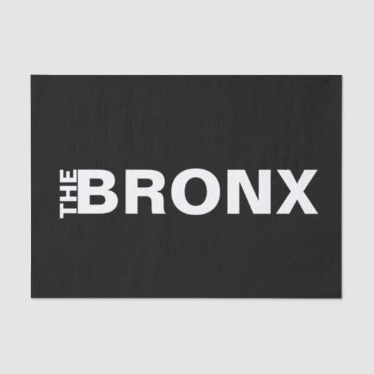 Het Bronx-weefselpapier Tissuepapier (Voorkant)