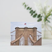 Het Brooklyn Bridge Briefkaart in New York (Staand voorkant)