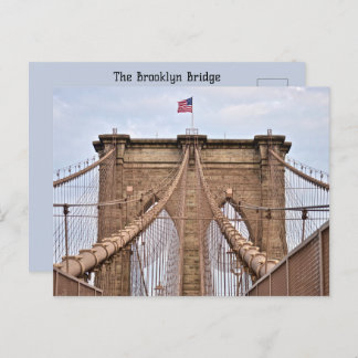 Het Brooklyn Bridge Briefkaart in New York