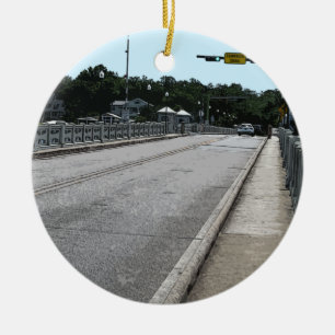 Het brug oversteken 7622 keramisch ornament