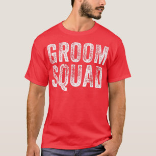 Het Bruidegom Team Bachelorfeest Trouw Funny Bruid T-shirt