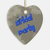 Het bruids Ornament van het Huwelijk van de Partij (Rechts)