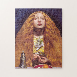 Het bruidsmeisje, 1851 door John Everett Millais Legpuzzel