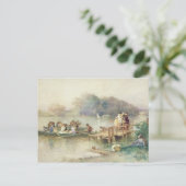 Het Bruiloftsfeest Uitnodiging Briefkaart (Staand voorkant)