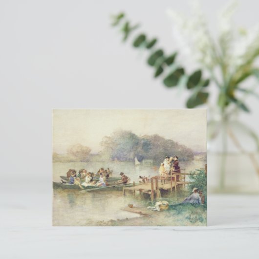 Het Bruiloftsfeest Uitnodiging Briefkaart (Staand voorkant)