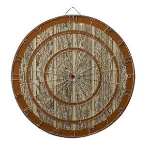 Het bruine Houten Dartboard van de Verordening van Dartbord