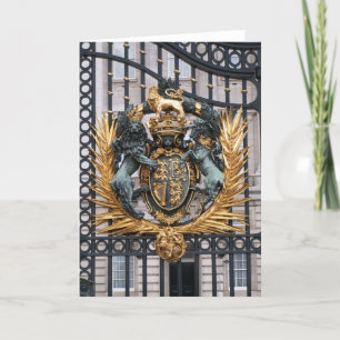 Het Buckingham Palace Londen Engeland van CREST Kaart