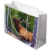 Het Bugler Elk Bull Large Cadeauzakje (Achterkant Gekanteld)