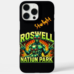 Het buitenaardse ontmoetingspark van Roswell wacht iPhone 16 Pro Max Hoesje
