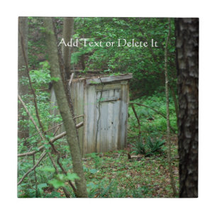 Het buitenhuis tegeltje