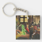 Het buitenlandse model sleutelhanger (Voorkant)