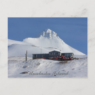 Het Buoy House onder de Pyramide Mountain Briefkaart