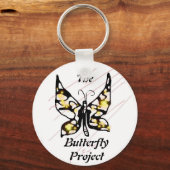 Het Butterfly-project Sleutelhanger (Voorkant)