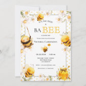 Het Buzz Bumble Bee Baby shower Kaart (Voorkant)