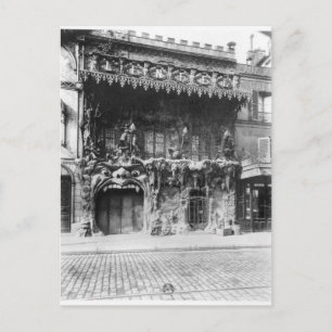 Het cabaret DE "l'Enfer" in Parijs Briefkaart