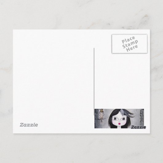 Het cadeau Briefkaart (Achterkant)