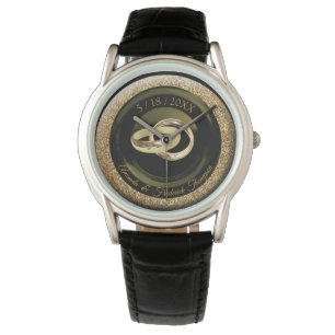 Het cadeau van de Grote Gatsby bruiloft Watch Horloge