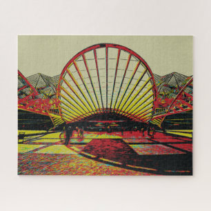 Het cadeau van Lissabon aan Portugal, het station  Legpuzzel