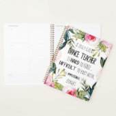 Het cadeau voor Dance-leraar weghalen Dank u wel,  Planner (Display)
