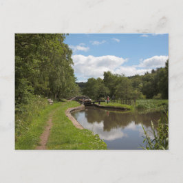 Het Caldon Canal Cheddleton Staffordshire Briefkaart