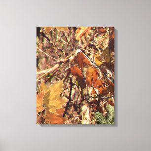 Het Camouflage schilderen van Hunter past dit aan! Canvas Afdruk