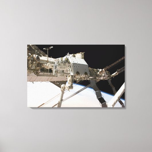 Het Canadese Dextre-roboticasysteem Canvas Afdruk (Voorkant)