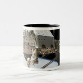 Het Canadese Dextre-roboticasysteem Tweekleurige Koffiemok (Center)