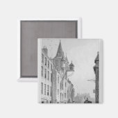 Het Canongate Tolbooth in Edinburgh Magneet (Voorkant / Achterkant)