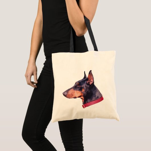 Het Canvas tas van de Foto van de Hond van het (Voorkant (product))