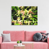 Het Canvas van orchideeën Afdruk (Insitu (Woonkamer))