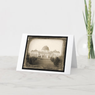Het Capitool gelijkstroom Daguerreotype 1846 van Kaart
