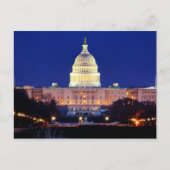Het Capitool van Verenigde Staten van het Briefkaart (Voorkant)